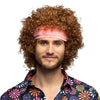 Boland perruque hippie groove avec bandeau
