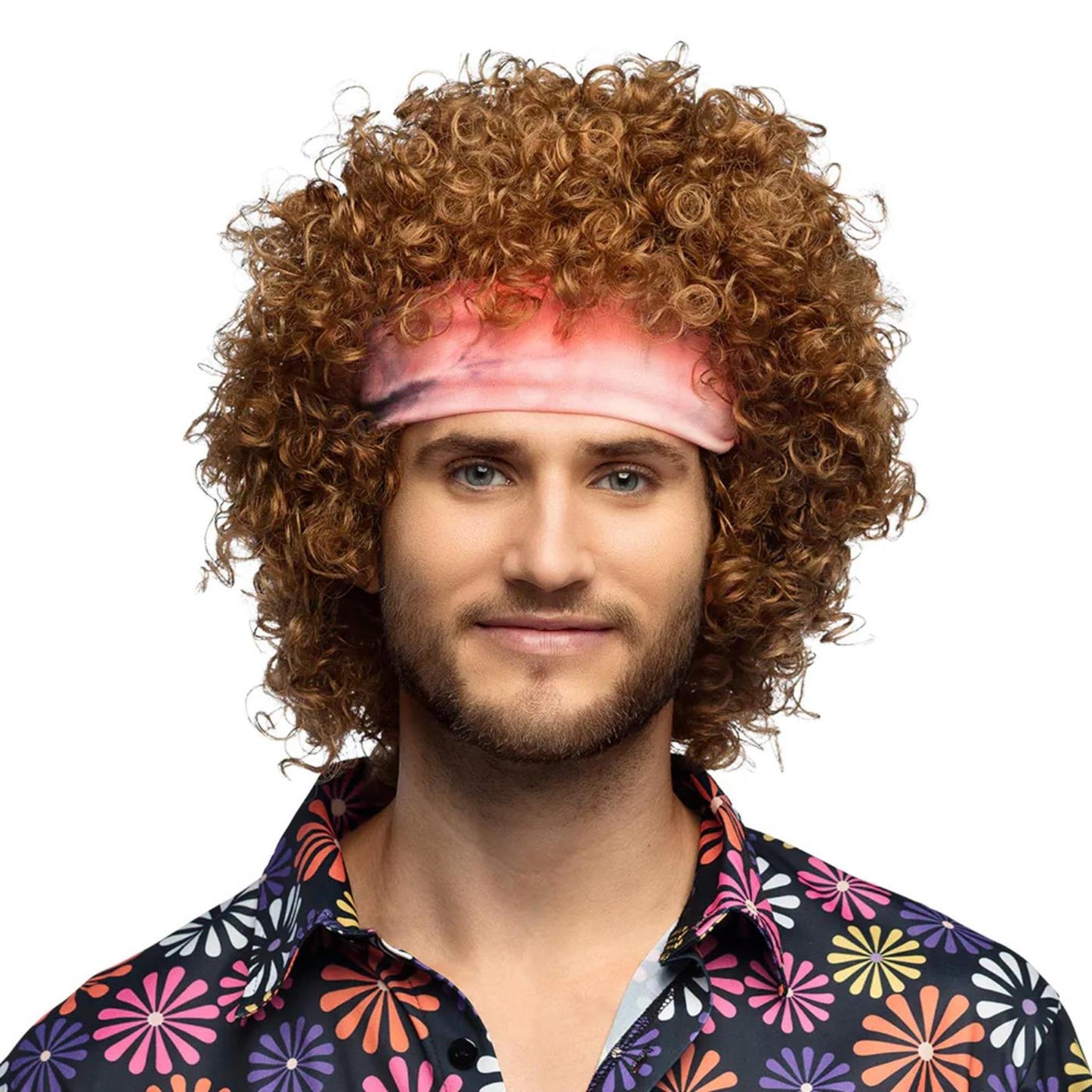 Boland perruque hippie groove avec bandeau
