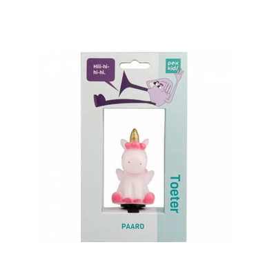 Horne cycliste PEXKIDS Horse - Blanc