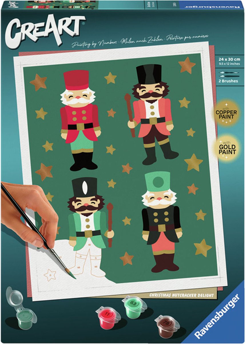 Ravensburger Creart Painting by Number Christmas Image