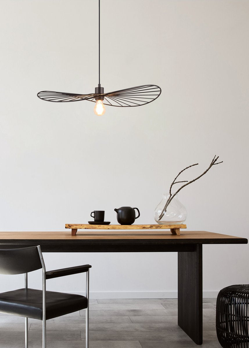 Rl live your light reality chapeau - hanging lamp - black matt - excl. 1x e27 7w - height adjustable