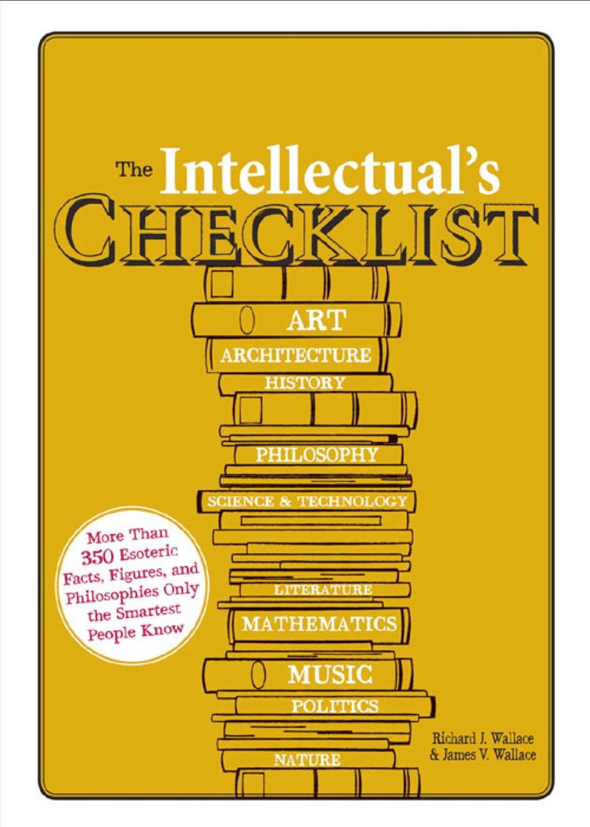 La check-list de l'intellectuel