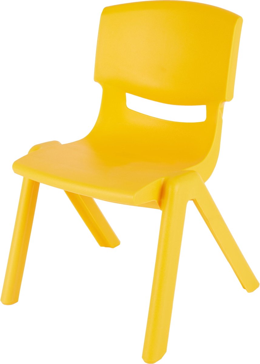 Siège enfant en plastique jaune Bieco 04000001