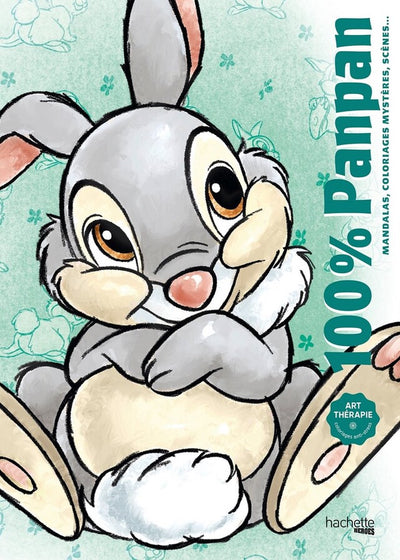 Hachette héros panpan coloriages - livre de coloriage pour adultes - français - 112 pages