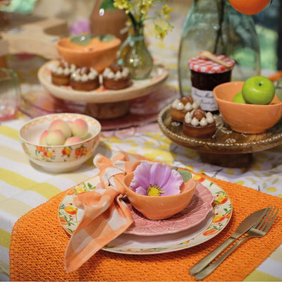 Bol Decoris porcelaine ø15cm pêche