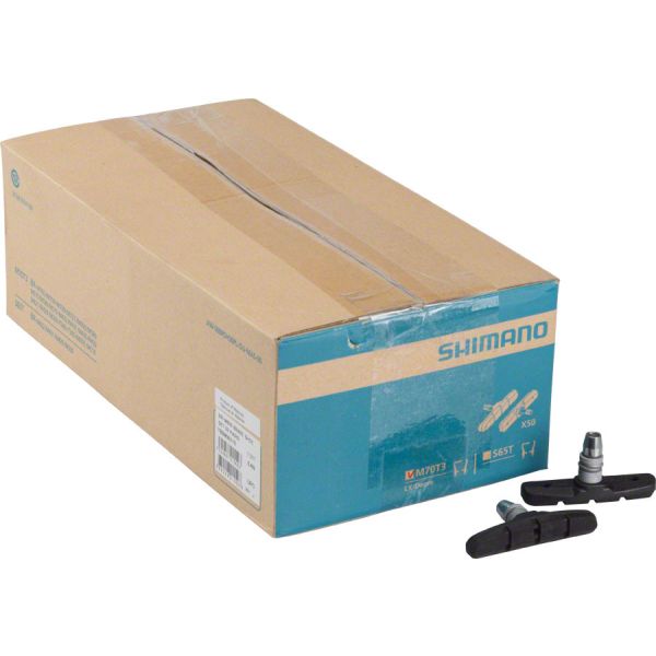 Ensemble de blocs de frein Shimano Deore LX M70T3 avec écrou (50 paires)