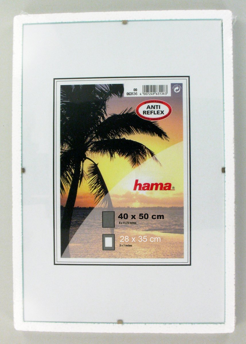 Cadre photo Hama - clip cadre - 40 x 50 cm - antireflet