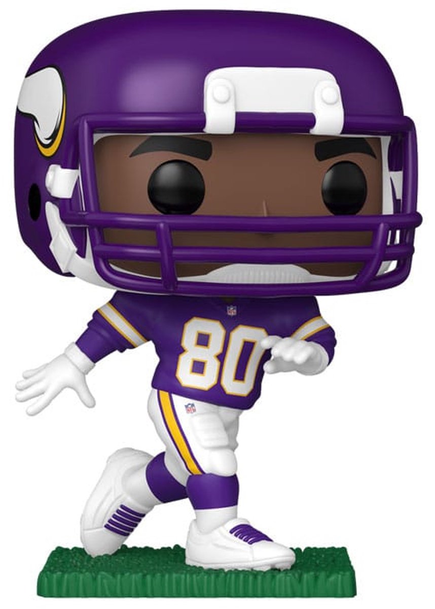 Funko NFL : Légendes Pop ! figurine sportive en vinyle vikings - cris carter(vikings) 9 cm