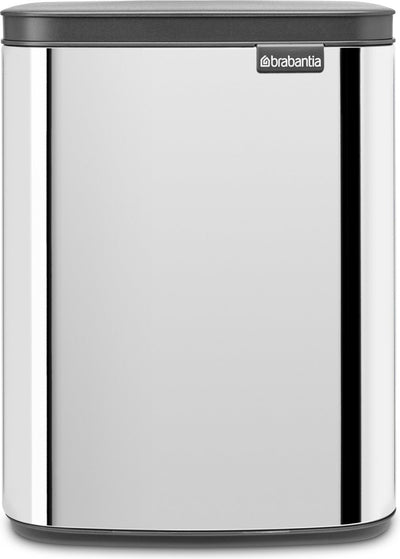 Poubelle Brabantia bo - 7 litres - salle de bain - acier brillant