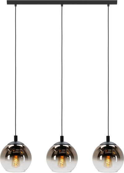 Suspension Eglo ariscani 1 - e27 - 76,5 cm - cuivre noir
