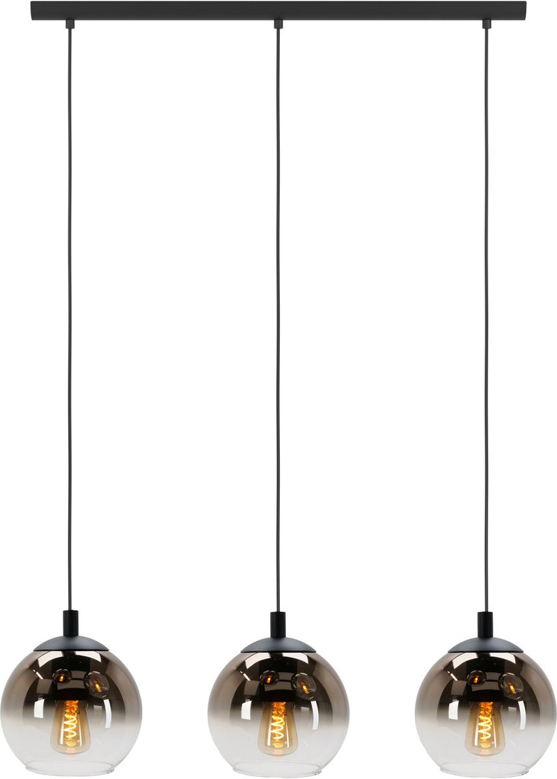Suspension Eglo ariscani 1 - e27 - 76,5 cm - cuivre noir