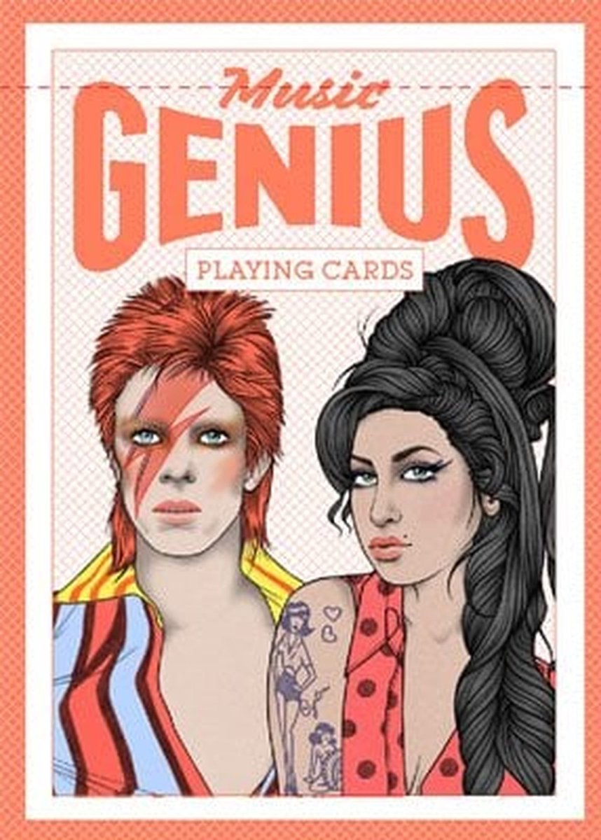 Cartes à jouer musicales Genius