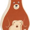 Goki Wooden Puzzle Standing Beert, 2e.