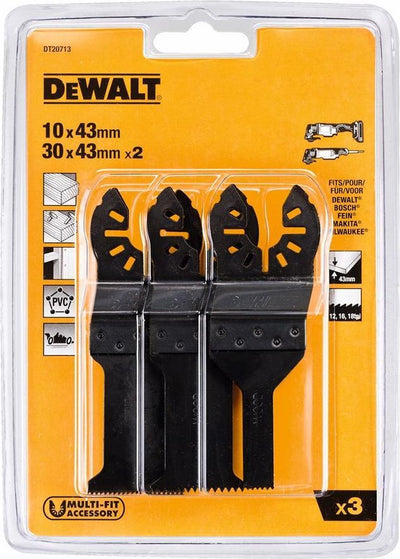 Jeu de lames de scie Dewalt 3 pièces (dt20701-qz, dt20706-qz, dt20704-qz) - dt20713-qz