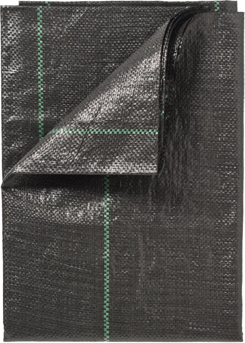Nature Nature Tissu de carotte 2x10 m noir