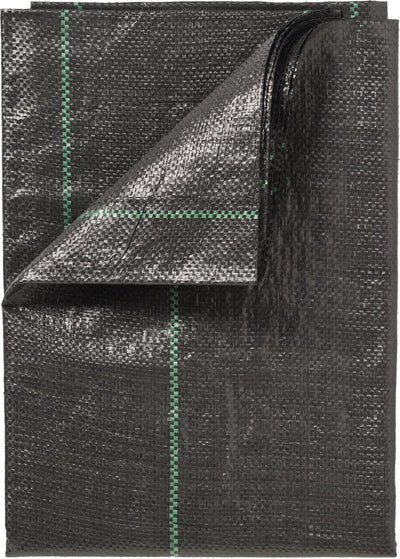 Nature Nature Tissu de carotte 2x10 m noir