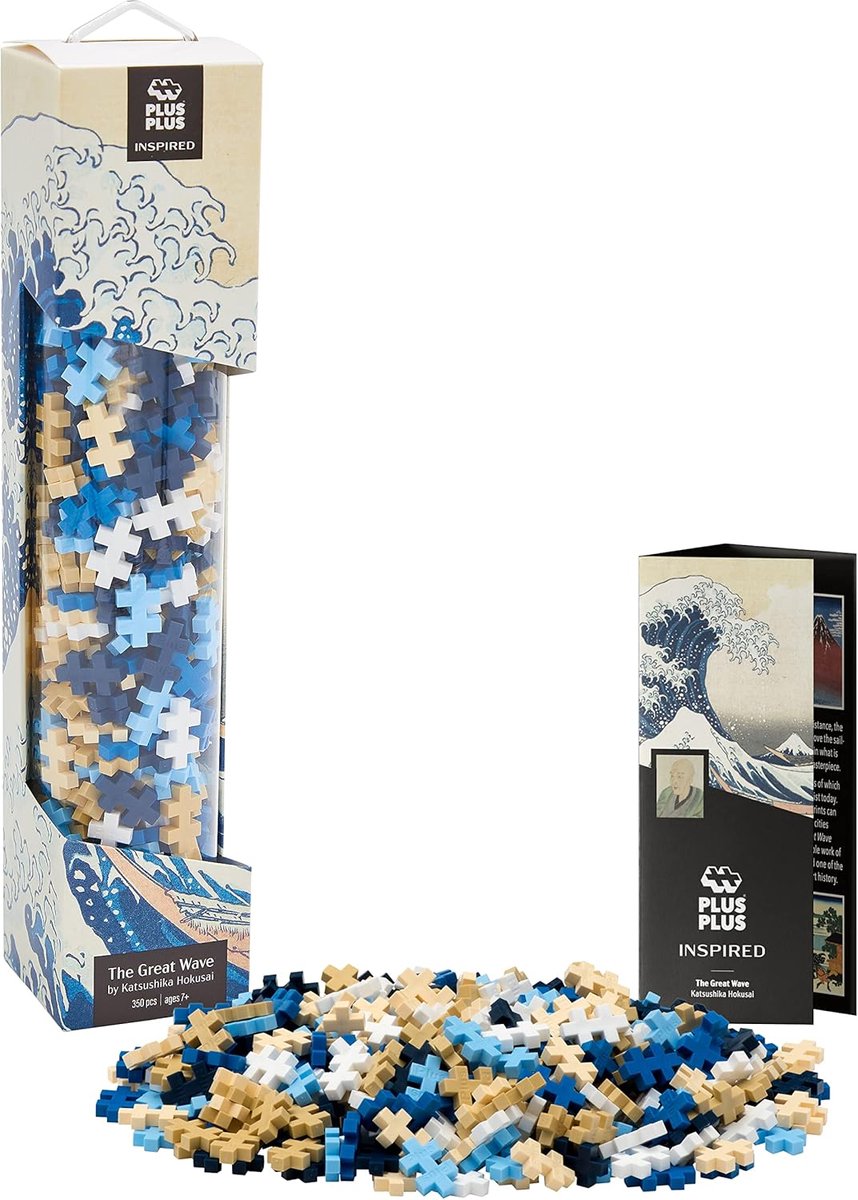 Plus plus inspiré du hokusai plus-plus : 350 pièces (4278)