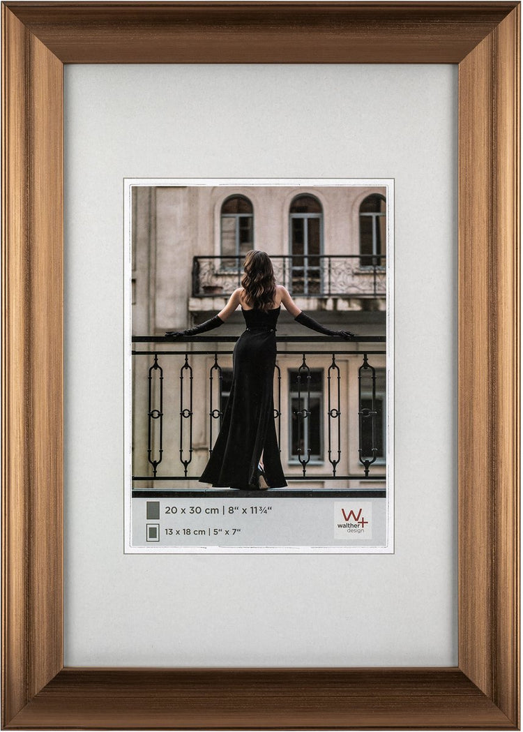 Walther Venise - cadre photo - format photo 20x30 cm - bronze