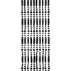 Wicotex rideau anti-mouches perla 90x220cm noir