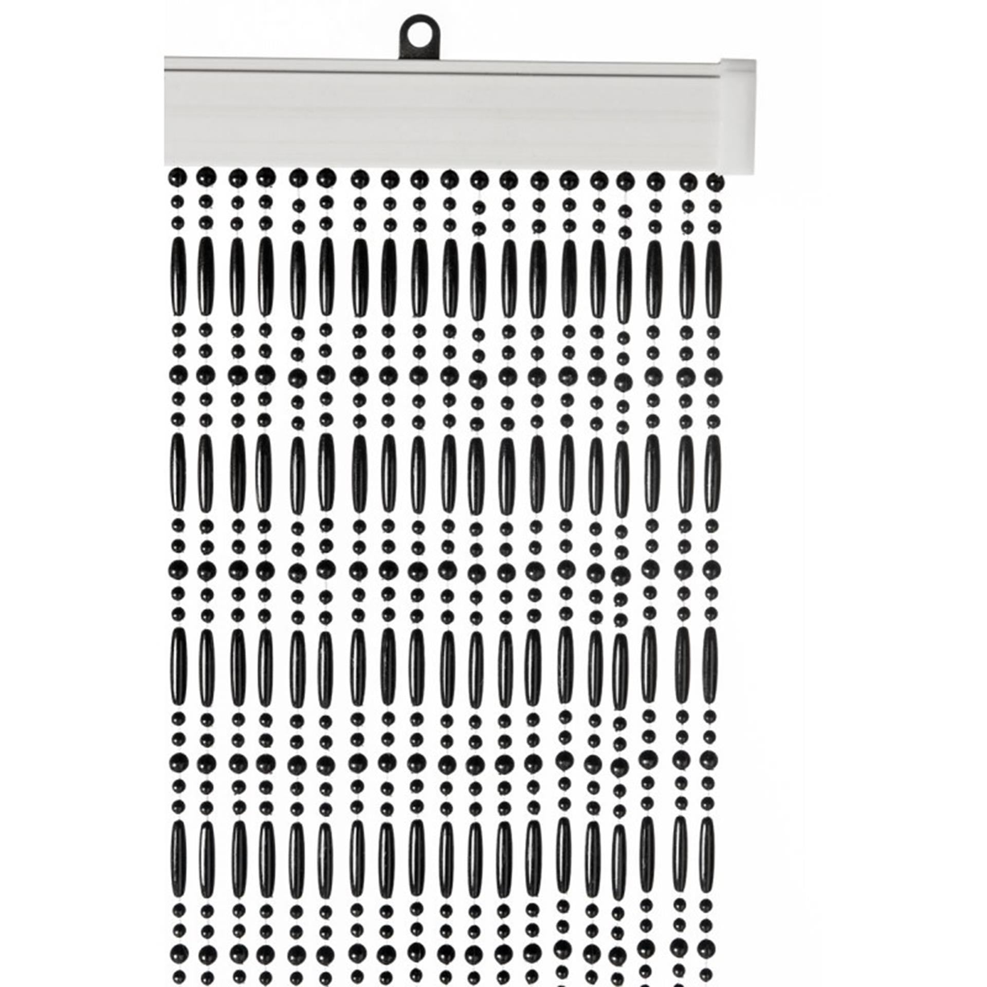 Wicotex rideau anti-mouches perla 90x220cm noir