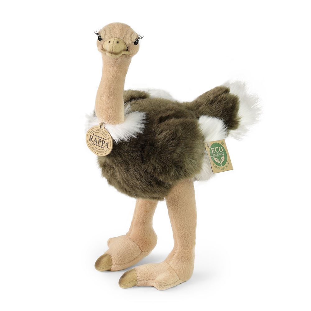 Peluche autruche 32 cm écologique