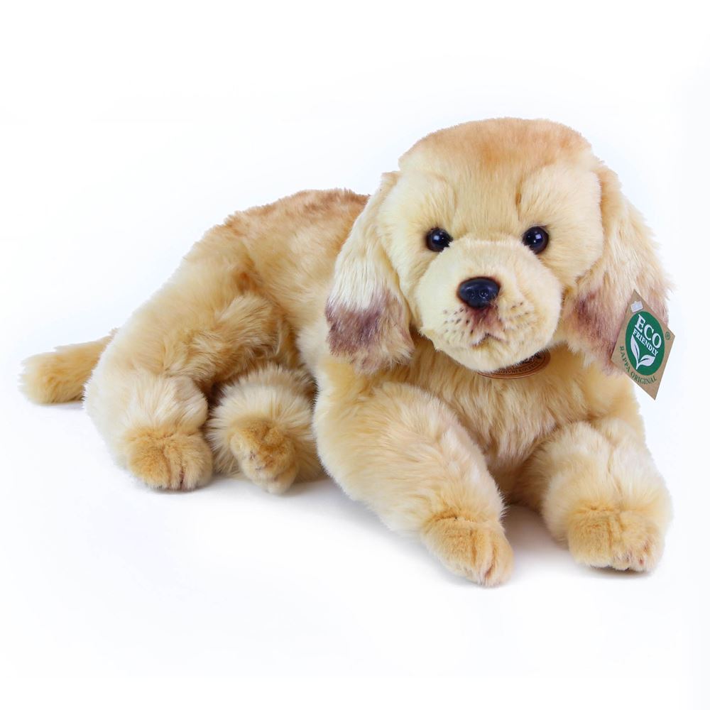 Peluche golden retriever 32cm écologique