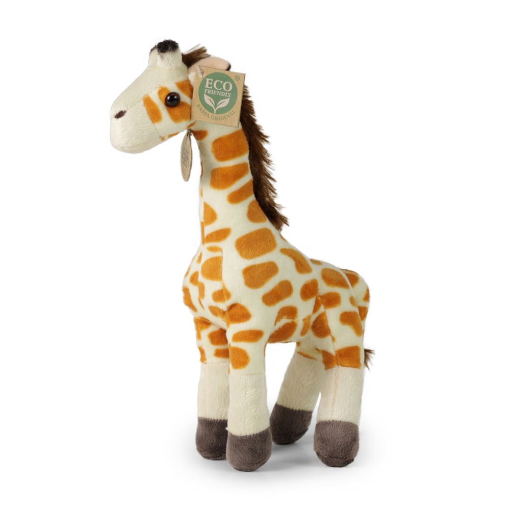 Peluche girafe 27 cm écologique