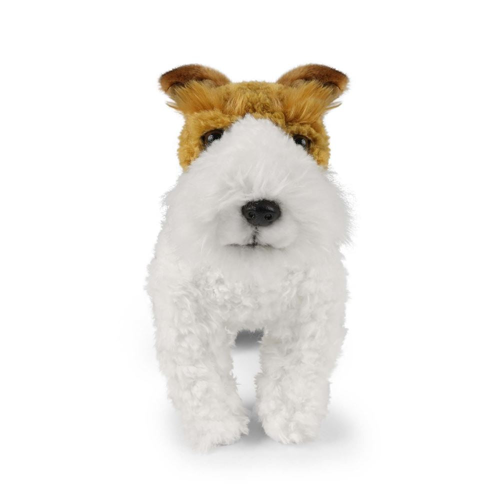 Peluche fox terrier 30 cm écologique