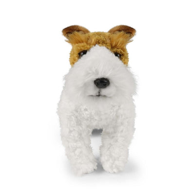 Peluche fox terrier 30 cm écologique