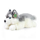 Peluche husky 30 cm écologique