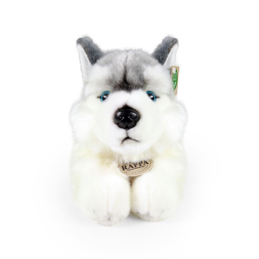 Peluche husky 30 cm écologique