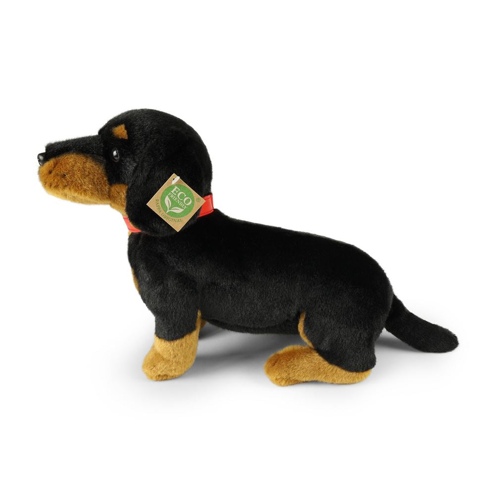 Peluche teckel 30 cm écologique