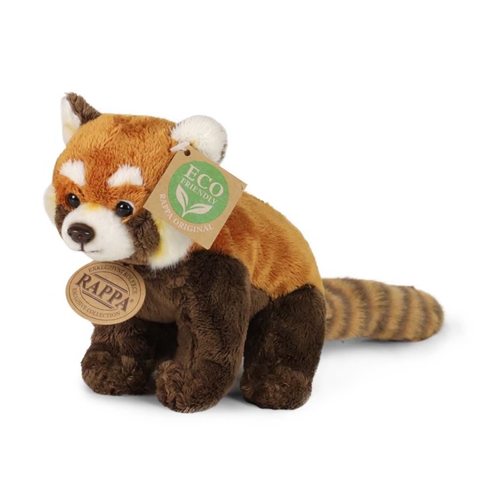 Peluche panda roux 18 cm écologique