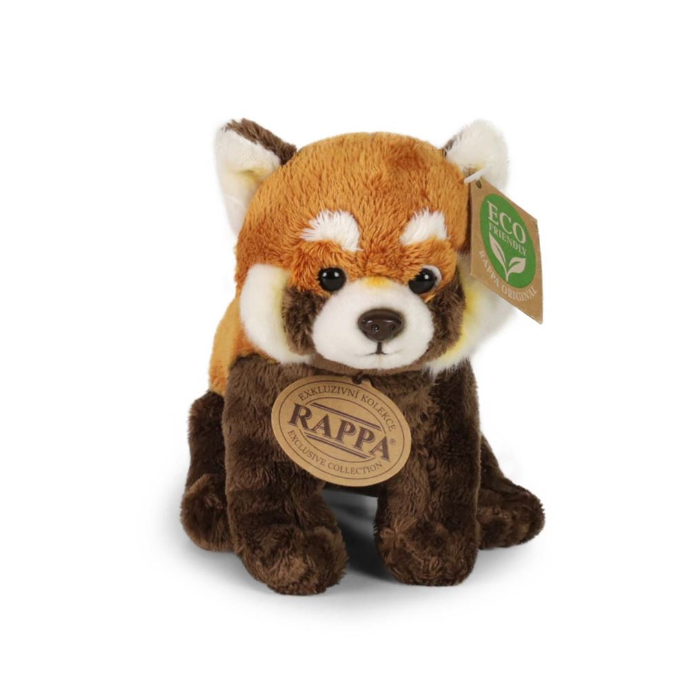 Peluche panda roux 18 cm écologique