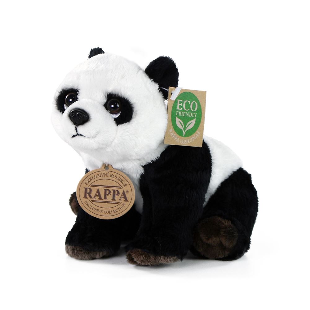 Peluche panda 18 cm écologique