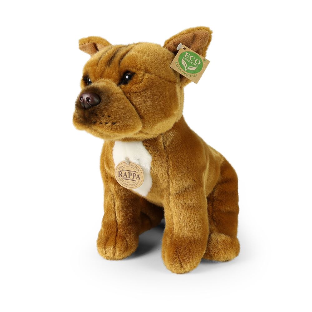 Peluche stafford bull terrier 30cm eco-fri