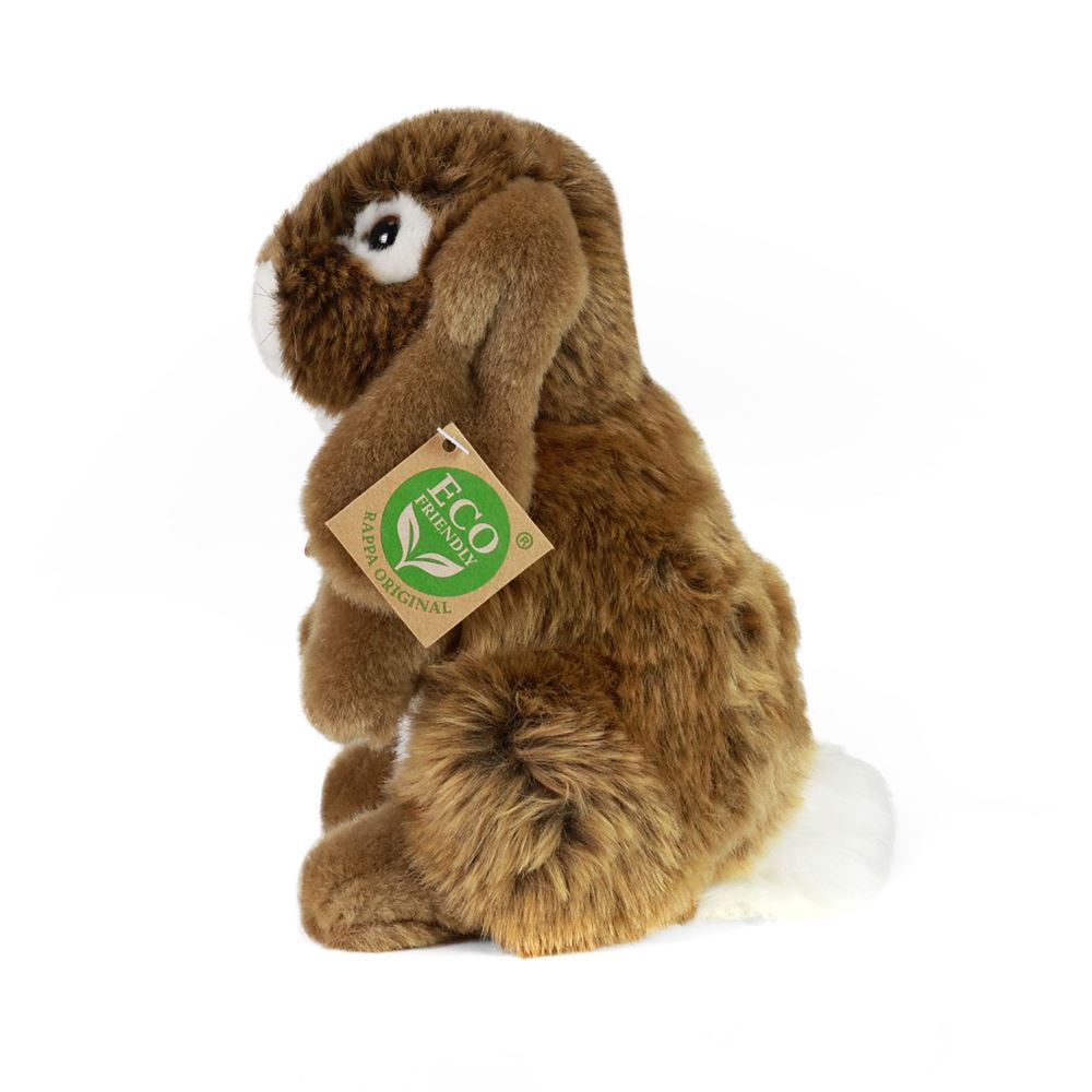 Peluche lièvre 18 cm écologique