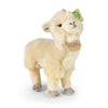 Peluche alpaga blanc 23 cm écologique
