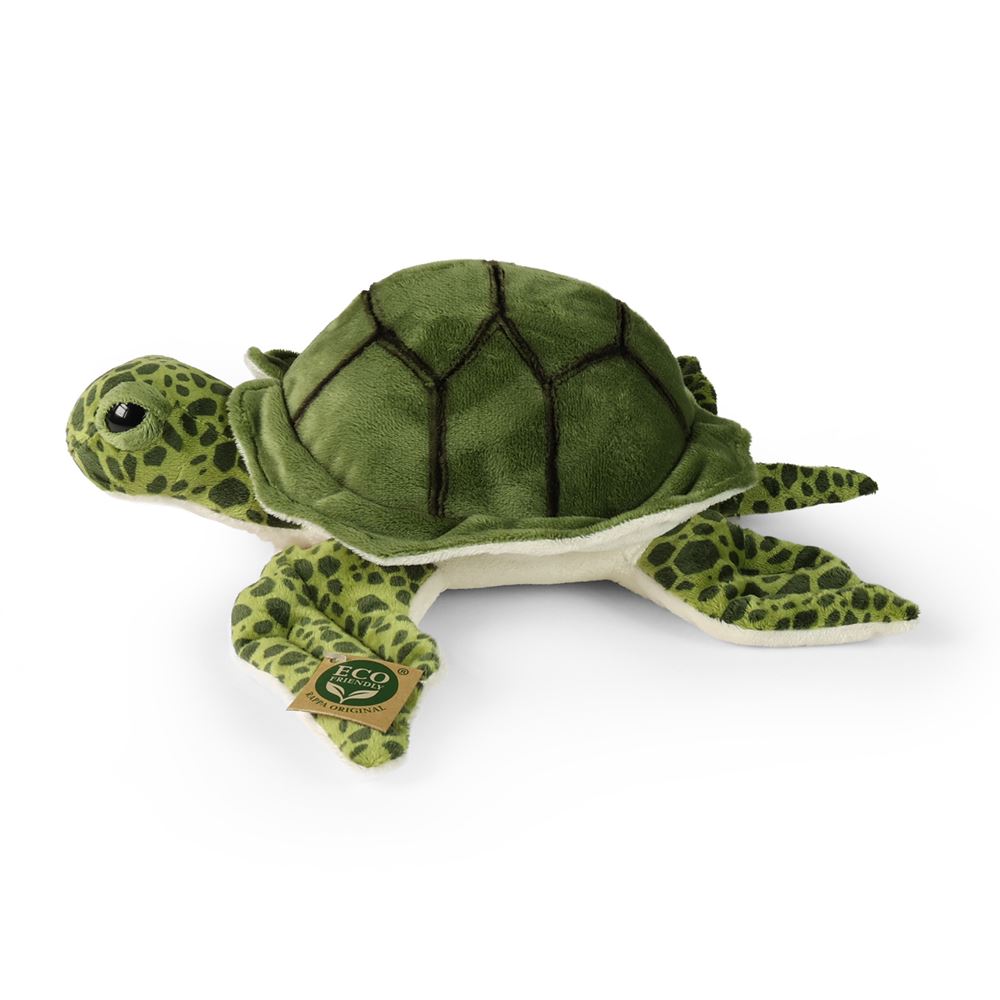 Peluche tortue d'eau salée 25 cm éco-free
