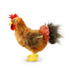 Peluche coq 33 cm écologique