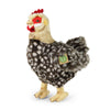 Peluche poule avec oeuf 33 cm écologique