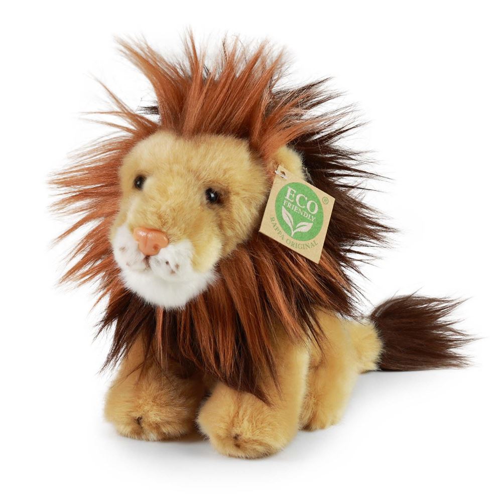 Peluche lion 18 cm écologique