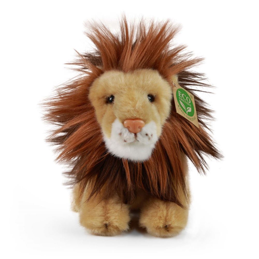Peluche lion 18 cm écologique