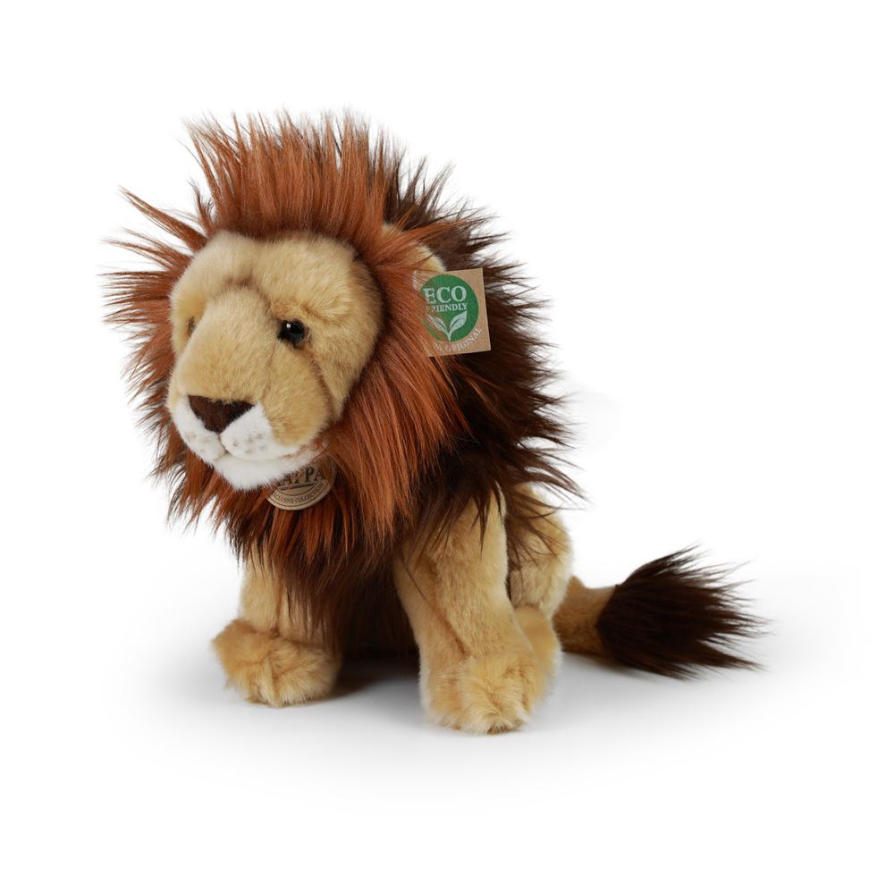 Peluche lion 25cm écologique