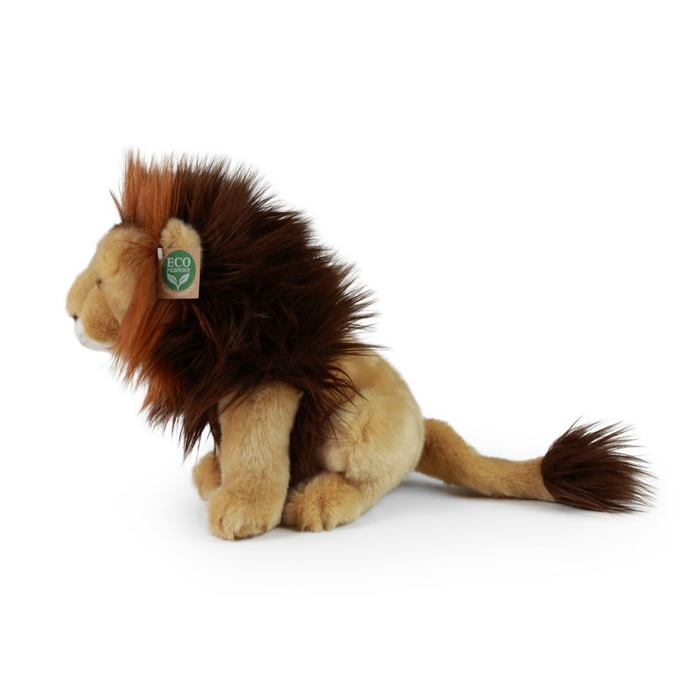 Peluche lion 25cm écologique