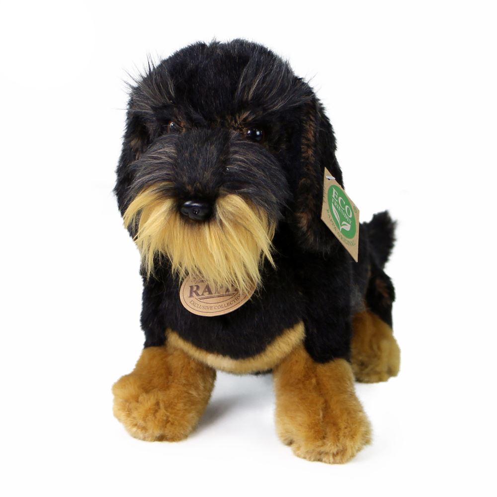 Peluche teckel 30 cm écologique