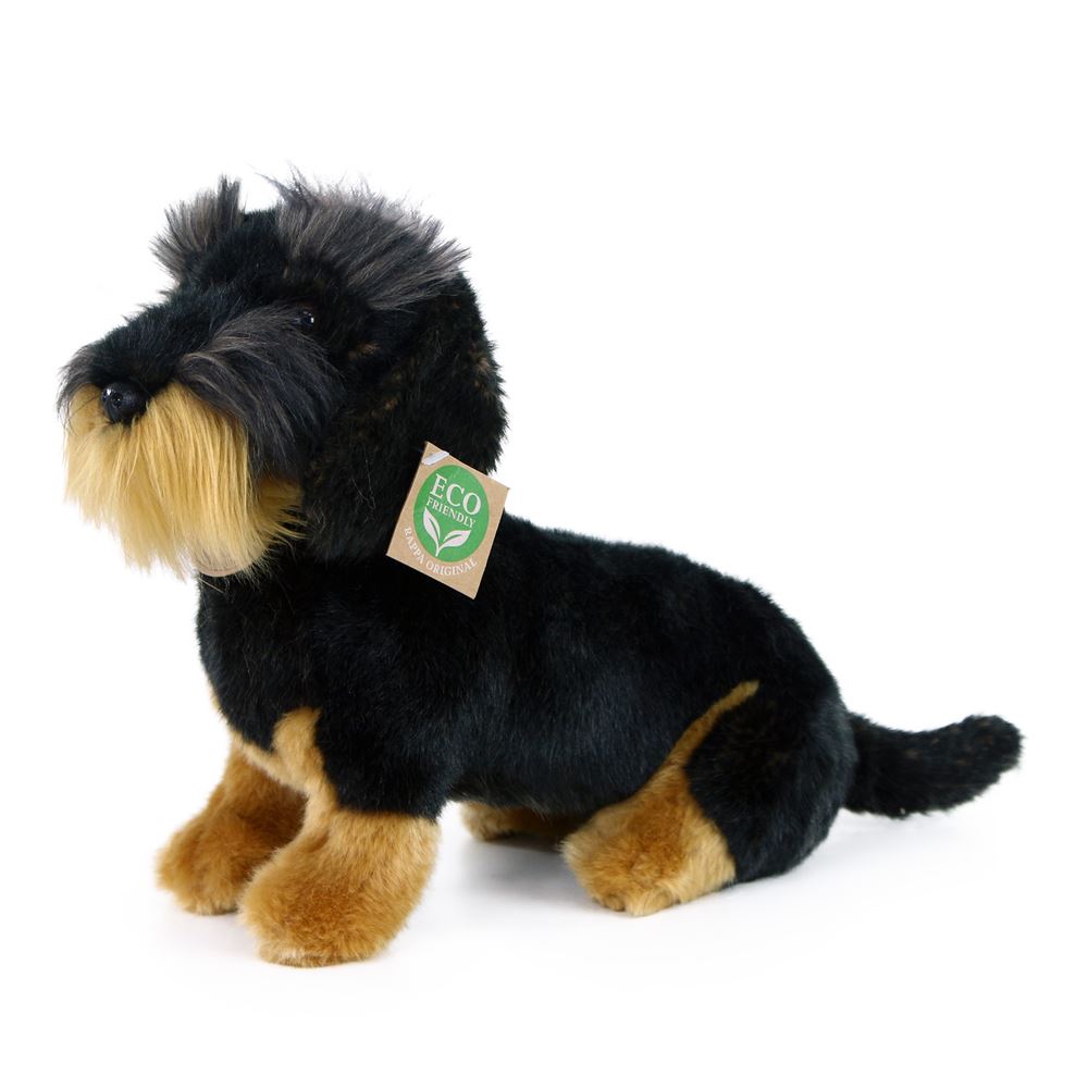 Peluche teckel 30 cm écologique