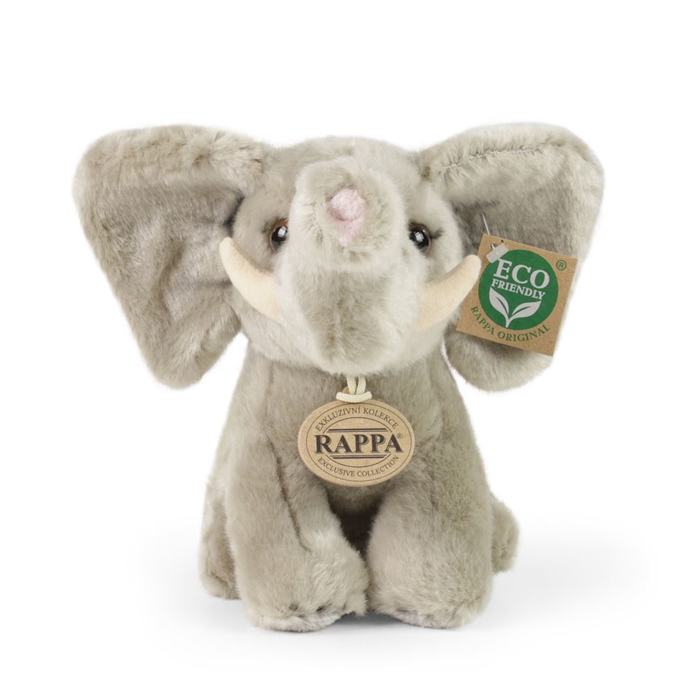 Peluche éléphant 18cm écologique