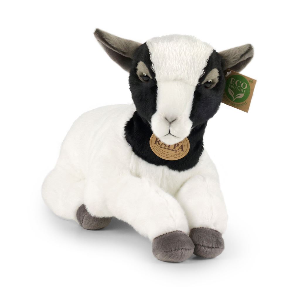 Peluche chèvre 30 cm écologique