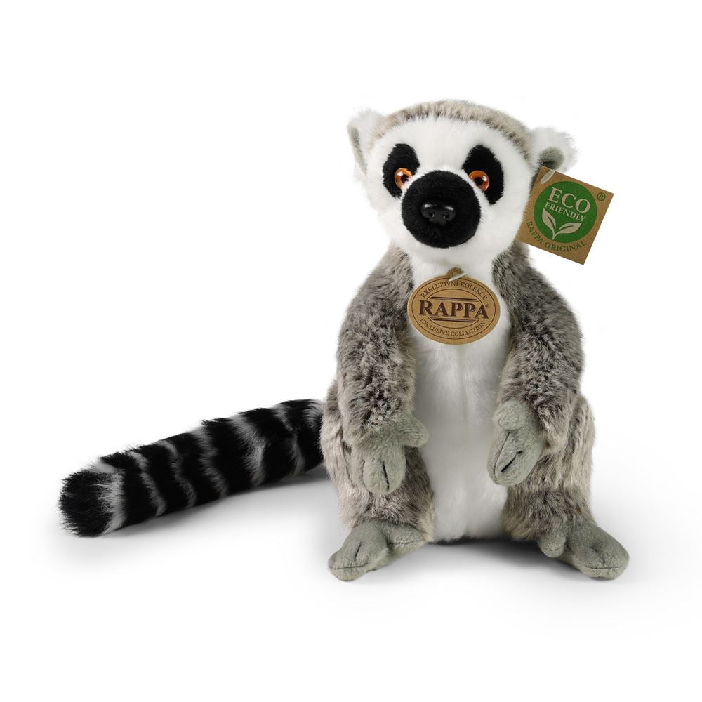 Peluche lémurien 22 cm écologique